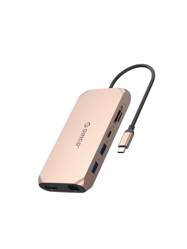 ORICO XCR 12in1 USB-C Docking Station USB hub - 12 - USB 3.1