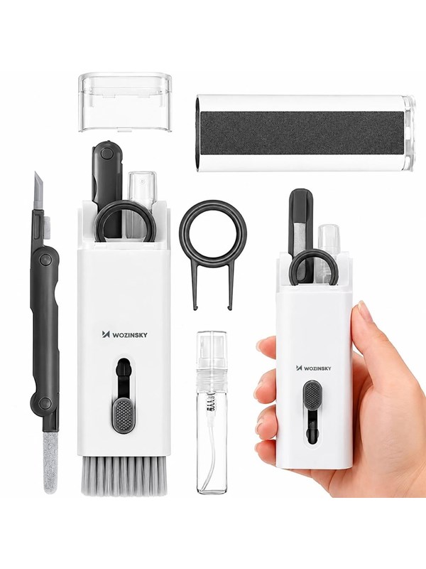 Wozinsky HWZ-71G 7-in-1 Multifunctional Electronics Cleaning Kit - Grey