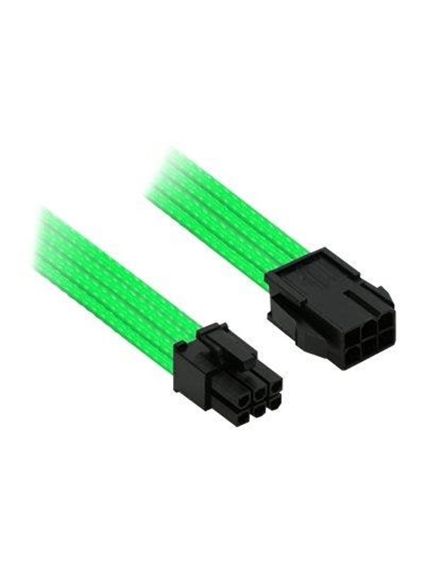 Nanoxia Single Sleeve - power extension cable - 6 pin PCIe power to 6 pin PCIe power - 30 cm