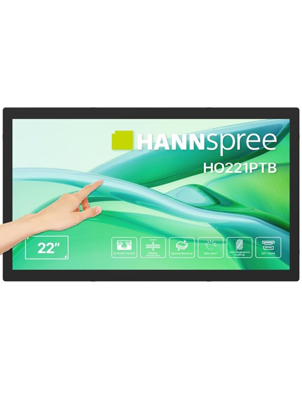 21" HANNspree HO221PTB - HO Series - LED monitor - Full HD (1080p) - 21.45"