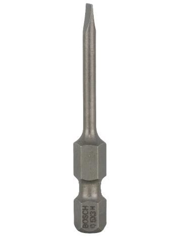 Bosch - Bit extra-hard S 0,5x3,0, 49 mm - 3 stuks