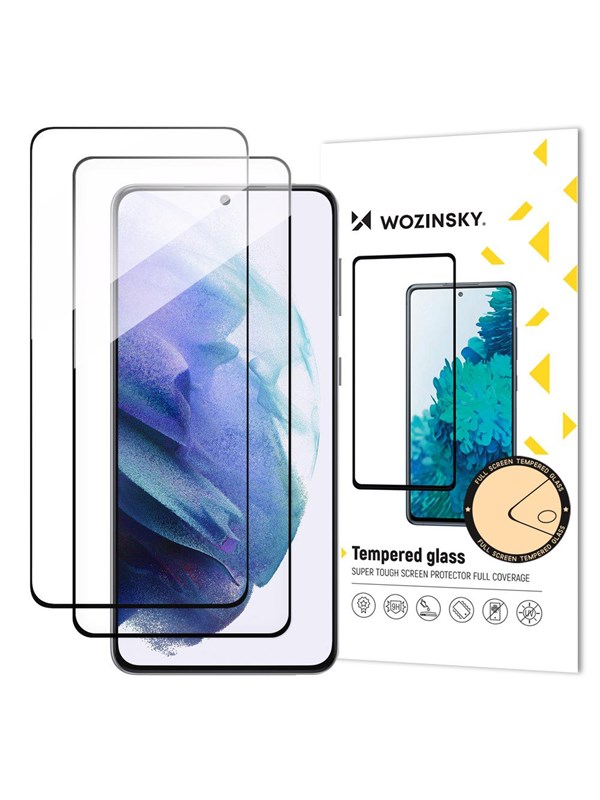 Wozinsky Full Glue Gehard Glas voor Samsung Galaxy S23, 2-pack