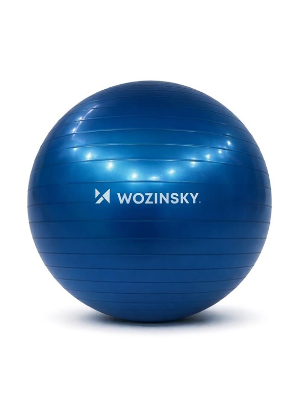 Wozinsky WGB65BL Oefenbal, 65 cm, Blauw