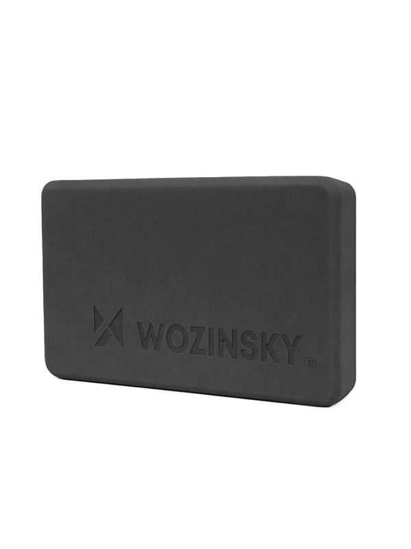 Wozinsky WKDJ-B yogablok voor Pilates en stretching - zwart
