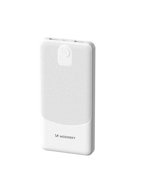 Wozinsky Powerbank Wpower WPBBK-3 10000 mAh 10W 2x USB-A 2A - wit