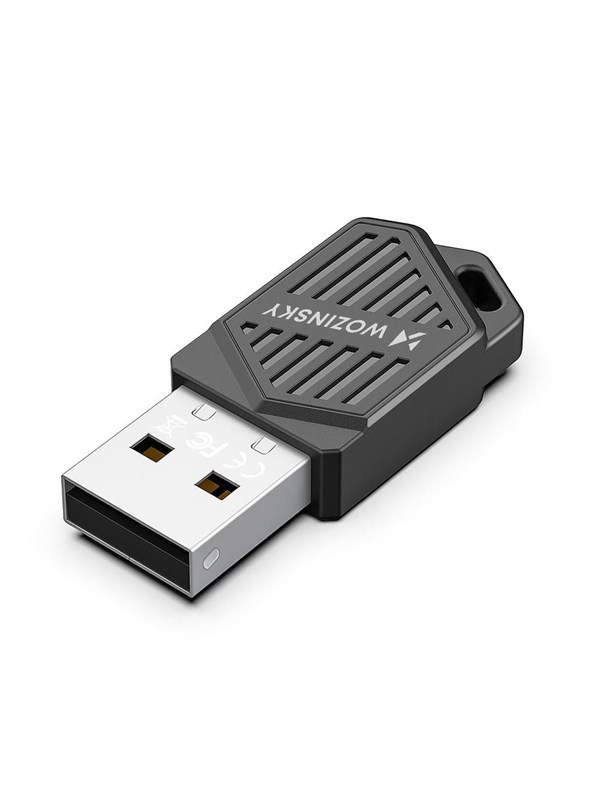 Wozinsky WAX-900 Dual-band USB Wi-Fi 6-adapter met Bluetooth 5.4 - Zwart