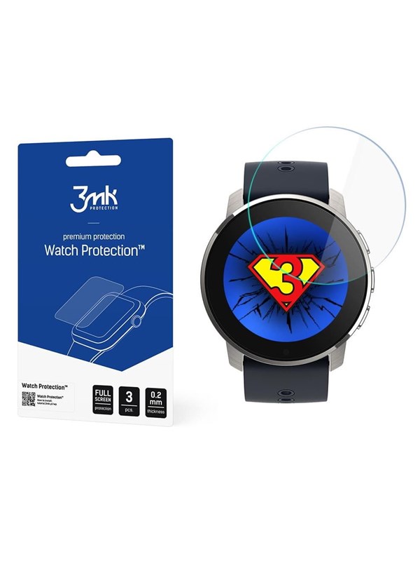 3mk Watch Protection v. FlexibleGlass Hybrid Glass - Suunto 9 Peak