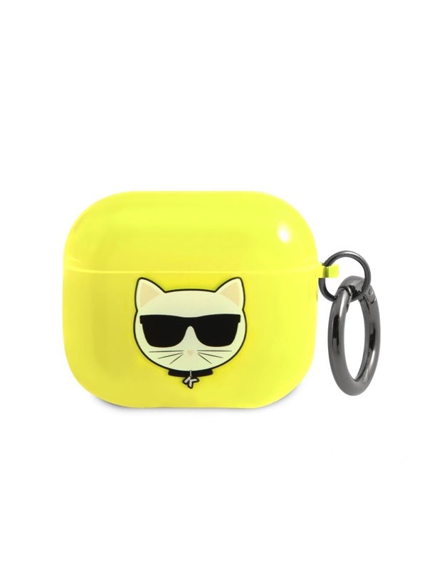 Karl Lagerfeld Choupette Case for AirPods 3 - Yellow