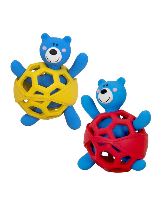 Nobby Gummibold med latex bjørn ass.