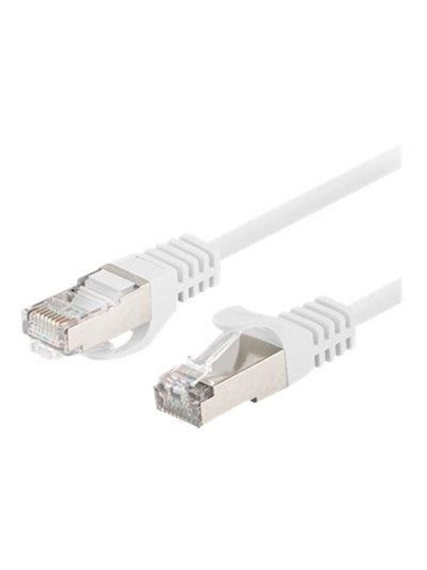 Lanberg patch cable - 50 cm - white (RAL 9010) - Wit