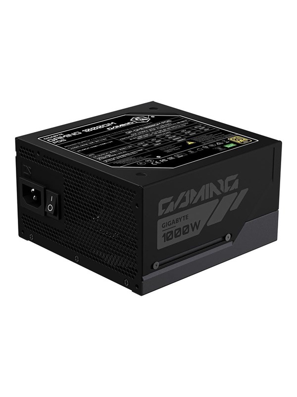 GIGABYTE GAMING 1000GM PG5 Voeding - 1000 Watt - 135 mm - ATX - 80 Plus 80 PLUS Gold