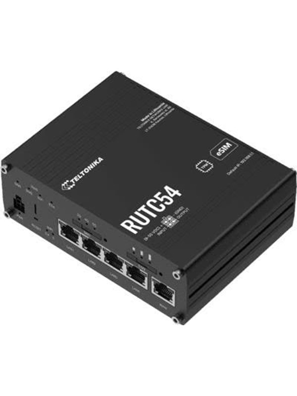 Teltonika RUTC54 Global 5G Edge Router (RUTC54000200 / Standard package with EU PSU)