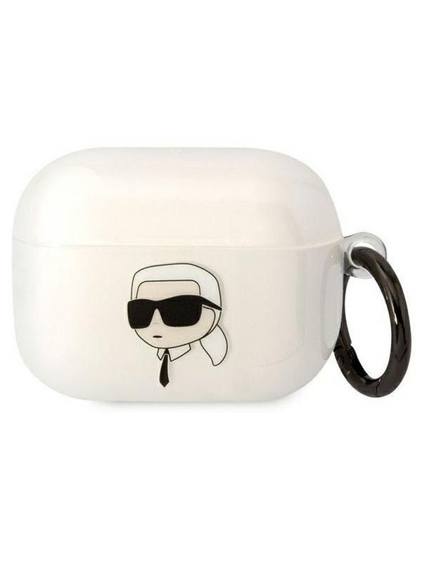 Karl Lagerfeld KLAPHNIKTCT AirPods Pro cover transparent Karl`s Head