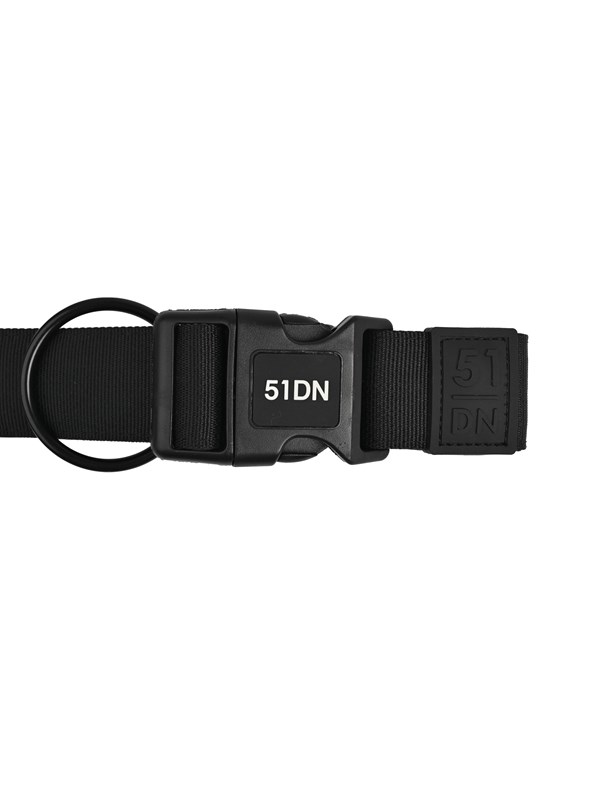 51 Degrees North - Wanderful - Collar - Nylon - Flat - Black - 31-47cmx20mm