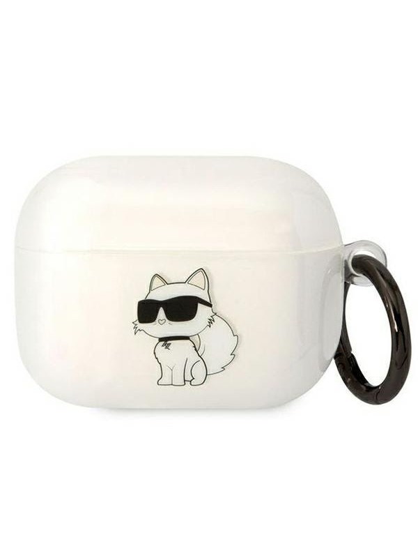 Karl Lagerfeld KLAPHNCHTCT Airpods Pro cover transparent Ikonik Choupette