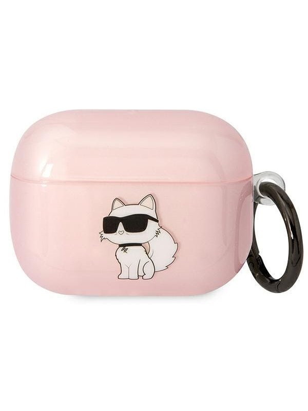 Karl Lagerfeld KLAPHNCHTCP Airpods Pro cover pink/pink Ikonik Choupette