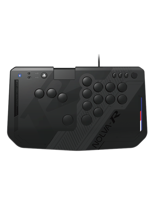 HORI NOLVA Reactor Mechanical All-Button Controller for PlayStation 4 & 5 - Wired Arcade stick - PC