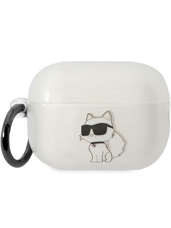 Karl Lagerfeld KLAP2HNCHTCT Airpods Pro 2 cover transparent Ikonik Choupette