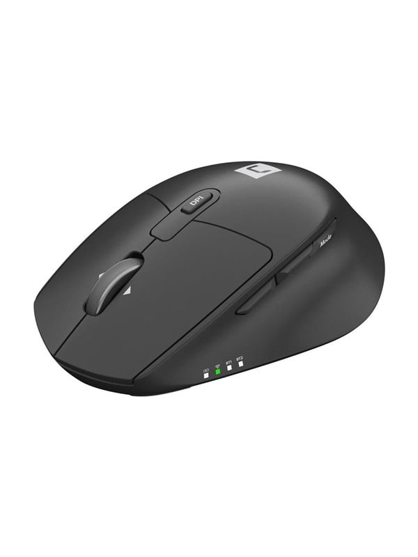 Natec kite - mouse - 2.4 GHz Bluetooth - black - Muis - Optisch - 9 knoppen - Zwart