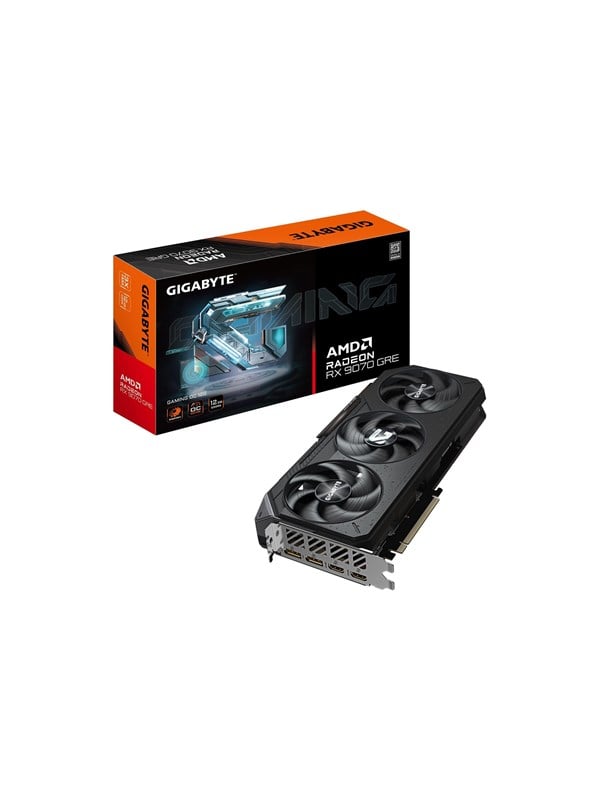 Gigabyte Radeon RX 9070 GRE OC - 12GB GDDR6 RAM - Grafische kaarten
