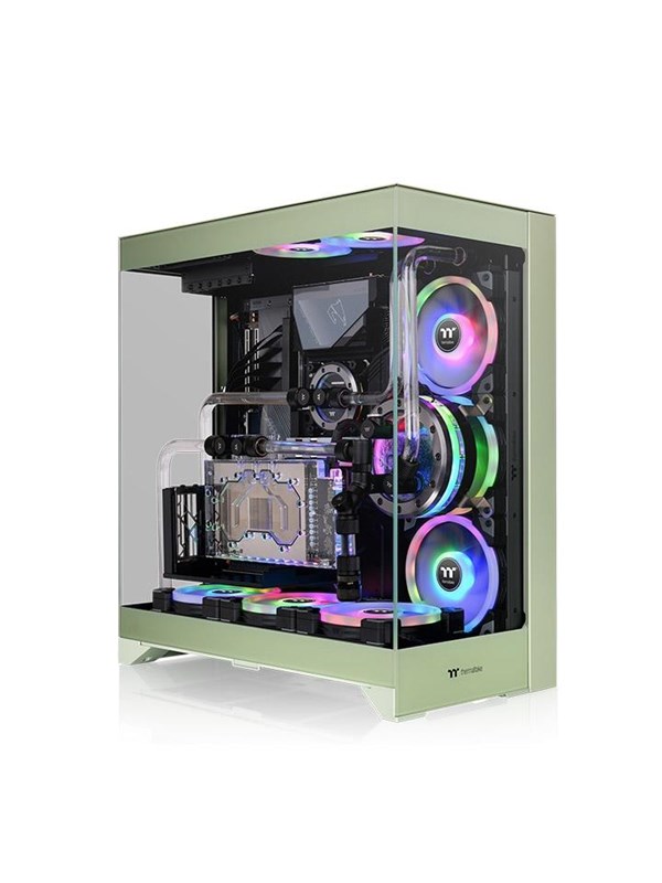 Thermaltake CTE E550 TG - Case - Miditower - Green