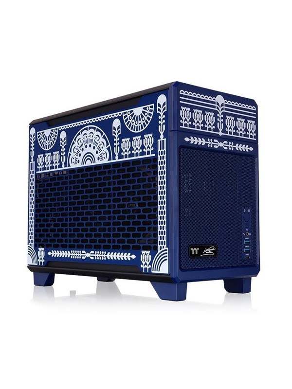Thermaltake TR100 Koralie Edition Cobalt Blue - Case - Minitower - Blue