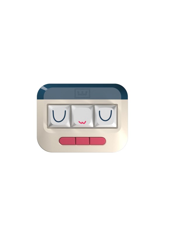 Wooting UwU - Lekker Tikken Light - Gaming Toetsenbord - Zonder Numpad - Universal - Beige