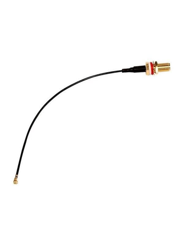MikroTik ACSMAUFL U.fl - SMA female pigtail - Zwart