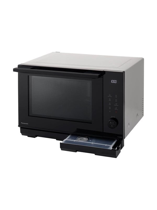 Panasonic NN-DS59NMETG - microwave oven with convection and grill - freestanding - silver/matt black