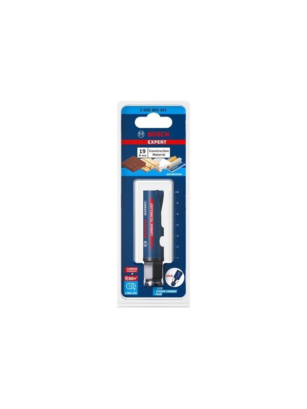 Bosch Expert Construction Material hole saw 19mm
