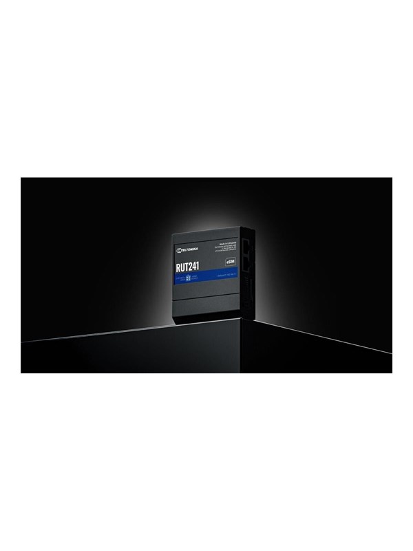 Teltonika RUT241 - wireless router - WWAN - Wi-Fi - 2G 3G 4G - Wireless router N Standard - 802.11n