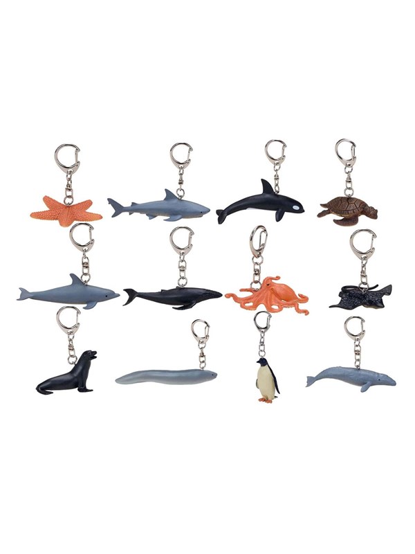 Mojo Sealife Keychains 36 pcs. - 387429