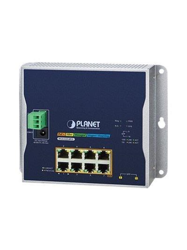 PLANET WGS-5225-8P2S - switch - 8 ports - Managed