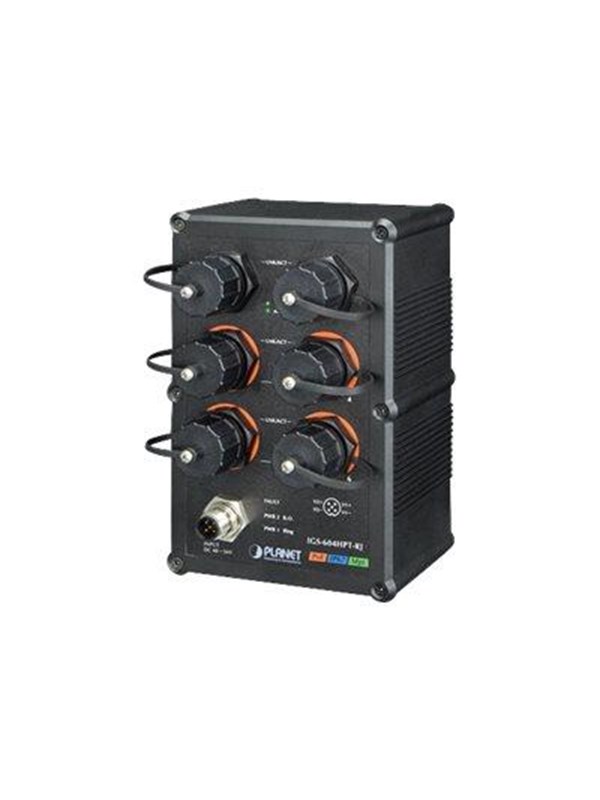 PLANET IGS-604HPT-RJ - switch - 6 ports - Managed