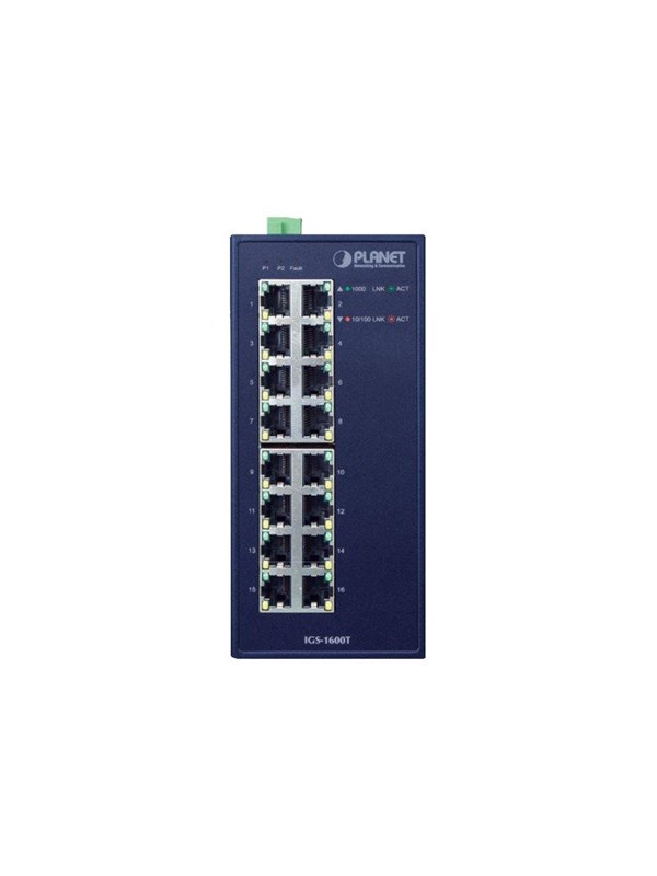 PLANET IGS-1600T - switch - 16 ports