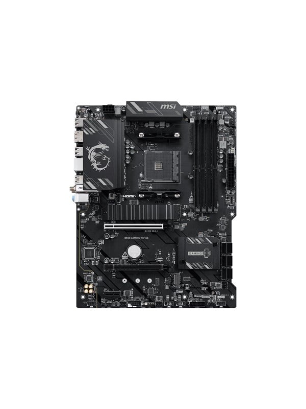 MSI B550 GAMING WIFI6E - motherboard - ATX - Socket AM4 - AMD B550 Moederbord - AMD B550 - AMD AM4 - DDR4 RAM - ATX