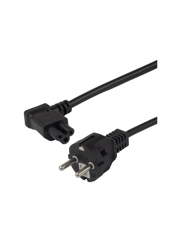 Deltaco - power cable - power CEE 7/7 to IEC 60320 C5 - 5 m