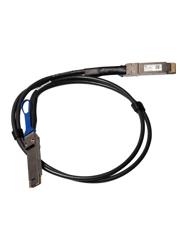 MikroTik 400GBase direct attach cable - 1 m - Zwart
