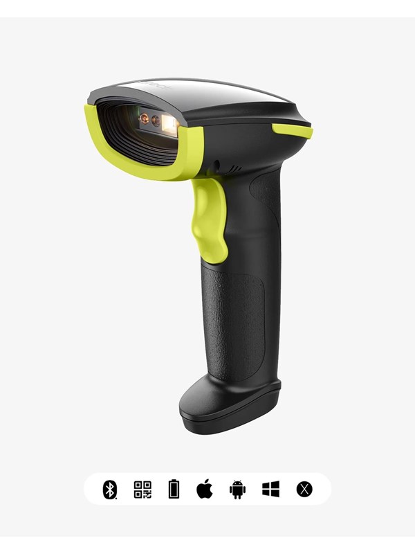 Inateck BCST-23 - 2D Wireless Barcode Scanner