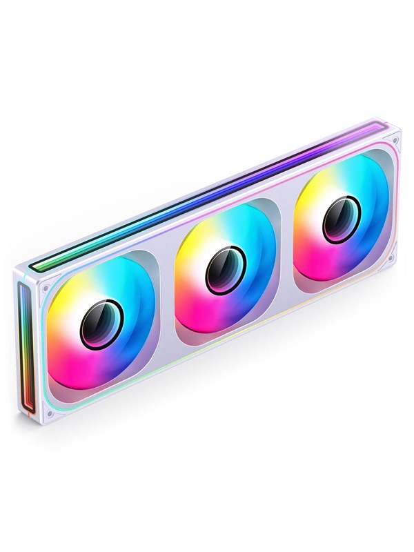 Jonsbo ZB-360 - Case ventilator - 360mm - Wit met RGB-licht - 37 dBA