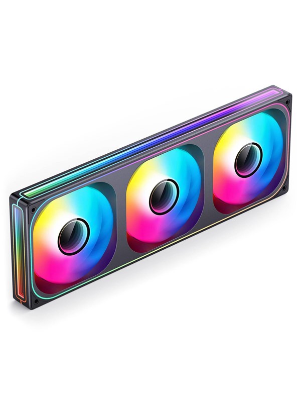 Jonsbo ZB-360 - Case ventilator - 360mm - Zwart met RGB-licht - 37 dBA