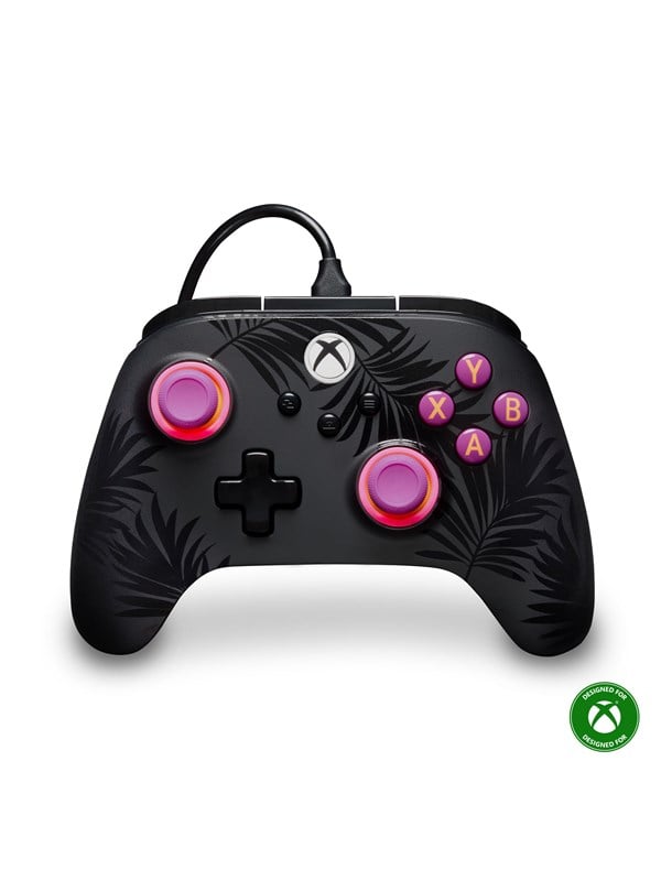 PowerA Advantage Plus bedrade controller voor Xbox Series X|S - Palmbomen in maanlicht
