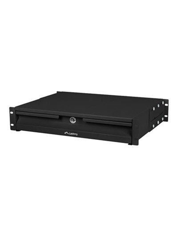 Lanberg - rack drawer - 483 x 360 mm - 2U