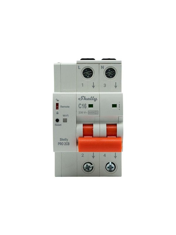 Shelly Pro 2CB Voeding - ATX - 80 Plus