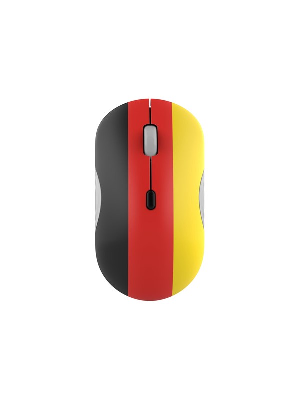 Lenovo 350 - Fan Edition - Germany - mouse - Bluetooth 5.3 - Muis - Optisch - 6 knoppen - Geel