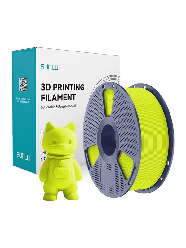 Sunlu PLA Matte Filament - Light Green