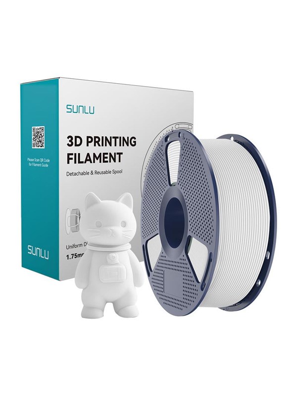 Sunlu PLA Matte Filament - White