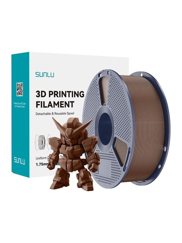 Sunlu PLA+ 2.0 Filament - Coffee Brown