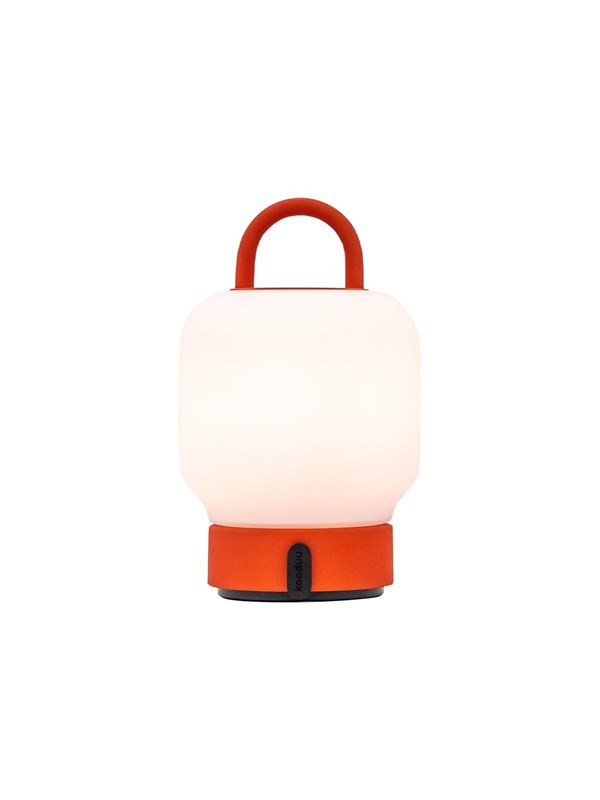 Kooduu Loome - table lamp - lantern - orange opal