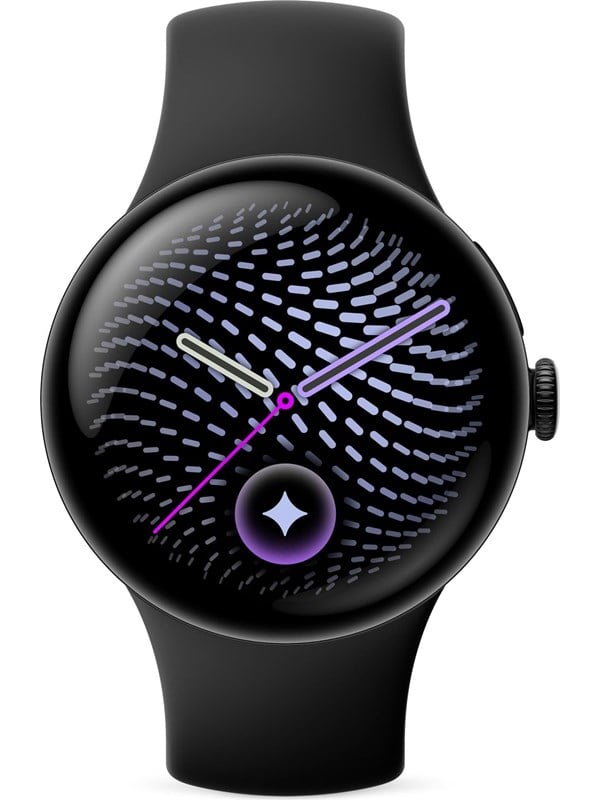 Google Pixel Watch 5 - smartwatch - 41 mm - Wifi - zwart - sportbandje